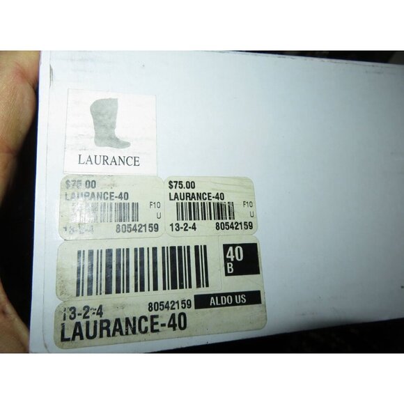 Aldo Laurence Fuchsia Pink Suede Ruffle Cuff Mid Calf boots size 40 or US 9.5 - Picture 6 of 6